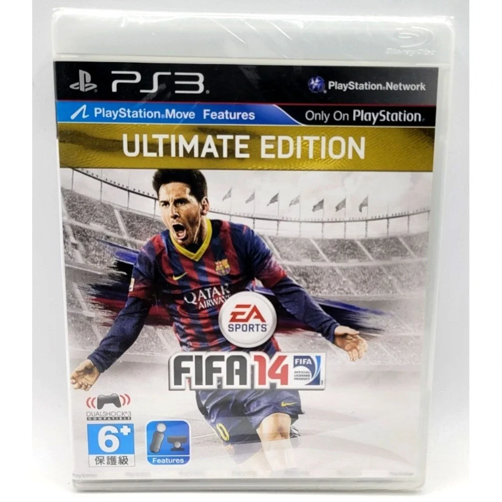 FIFA 14 Ultimate Edition Sony PlayStation 3 PS3 Soccer Asia English NEW SEALED