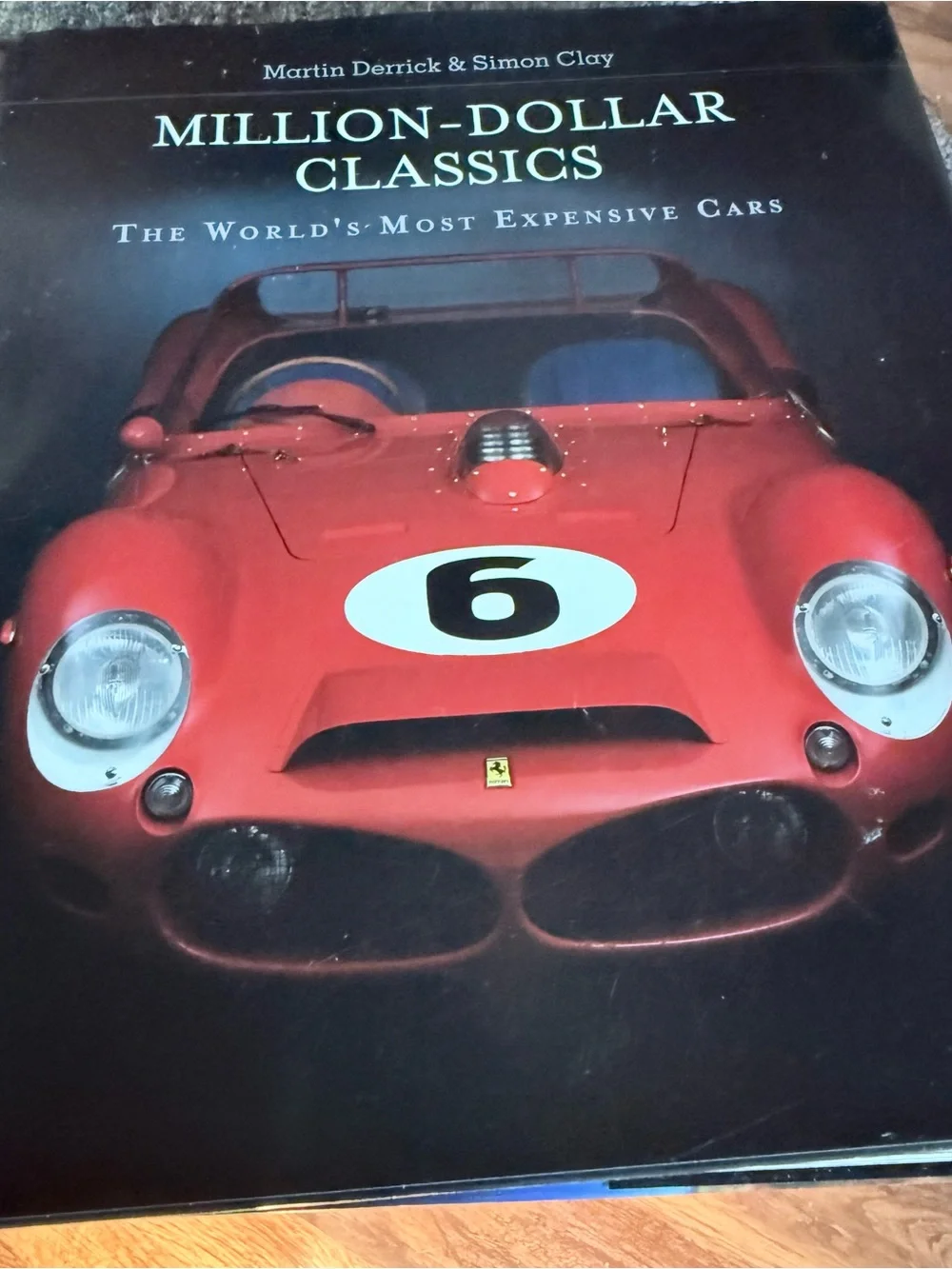 Million-Dollar Classics Hardcover Book - Red Car Cover