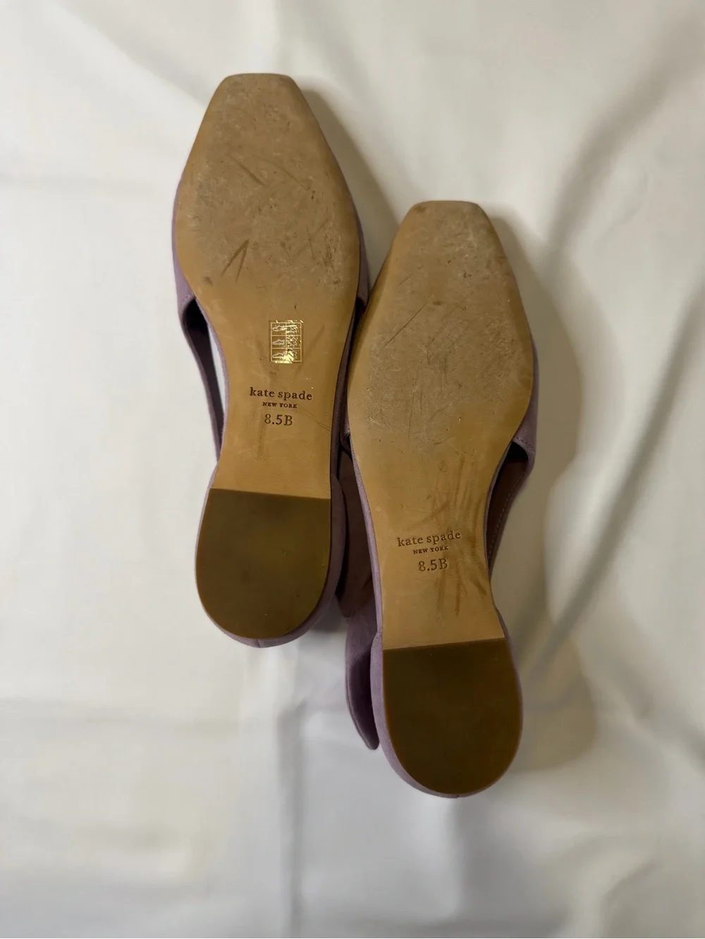 kate spade suede flats