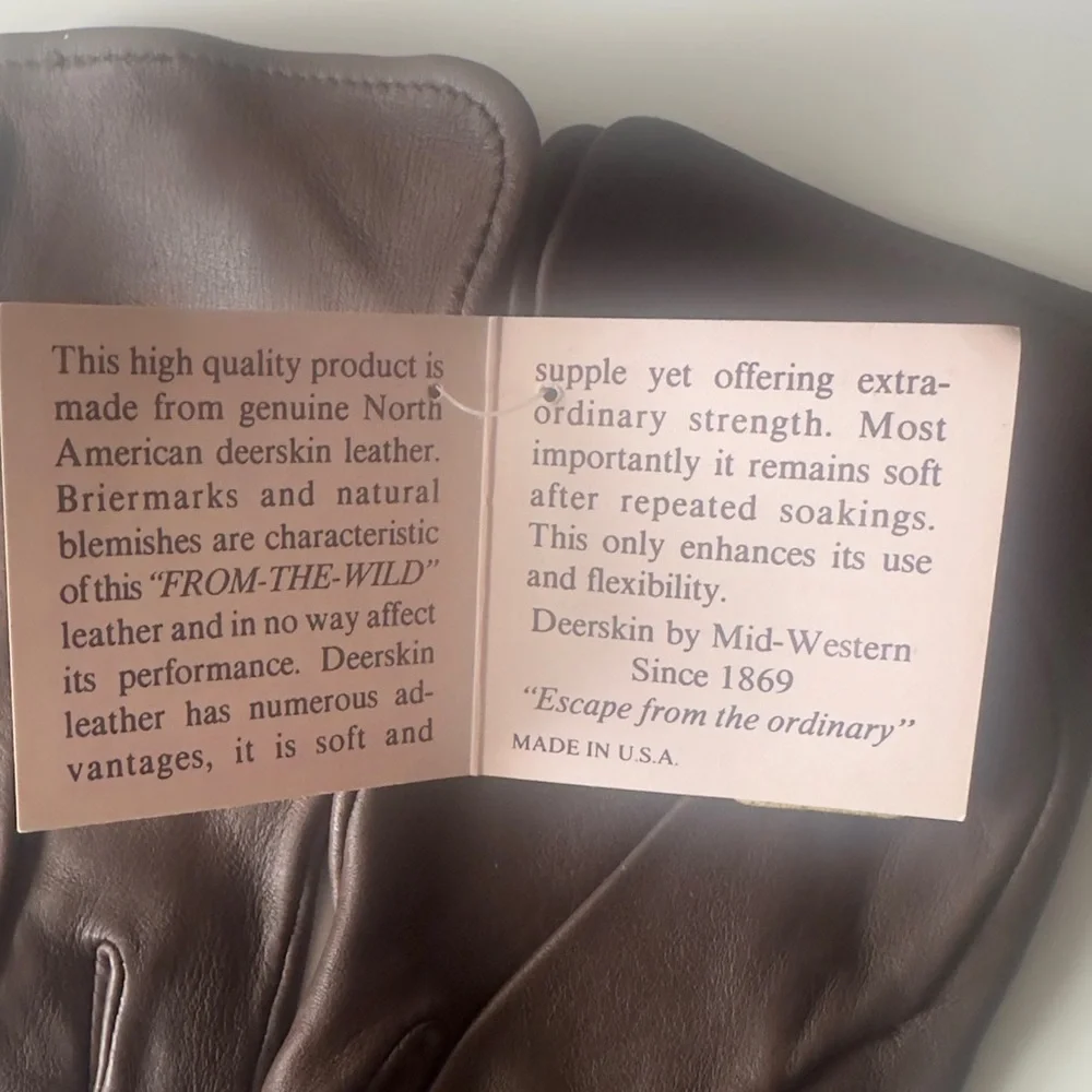 N/A genuine buckskin