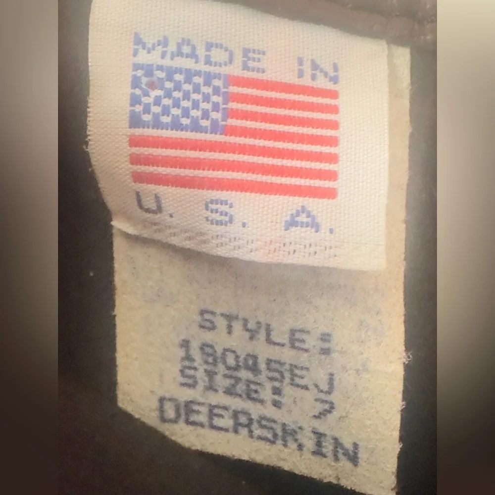 N/A genuine buckskin