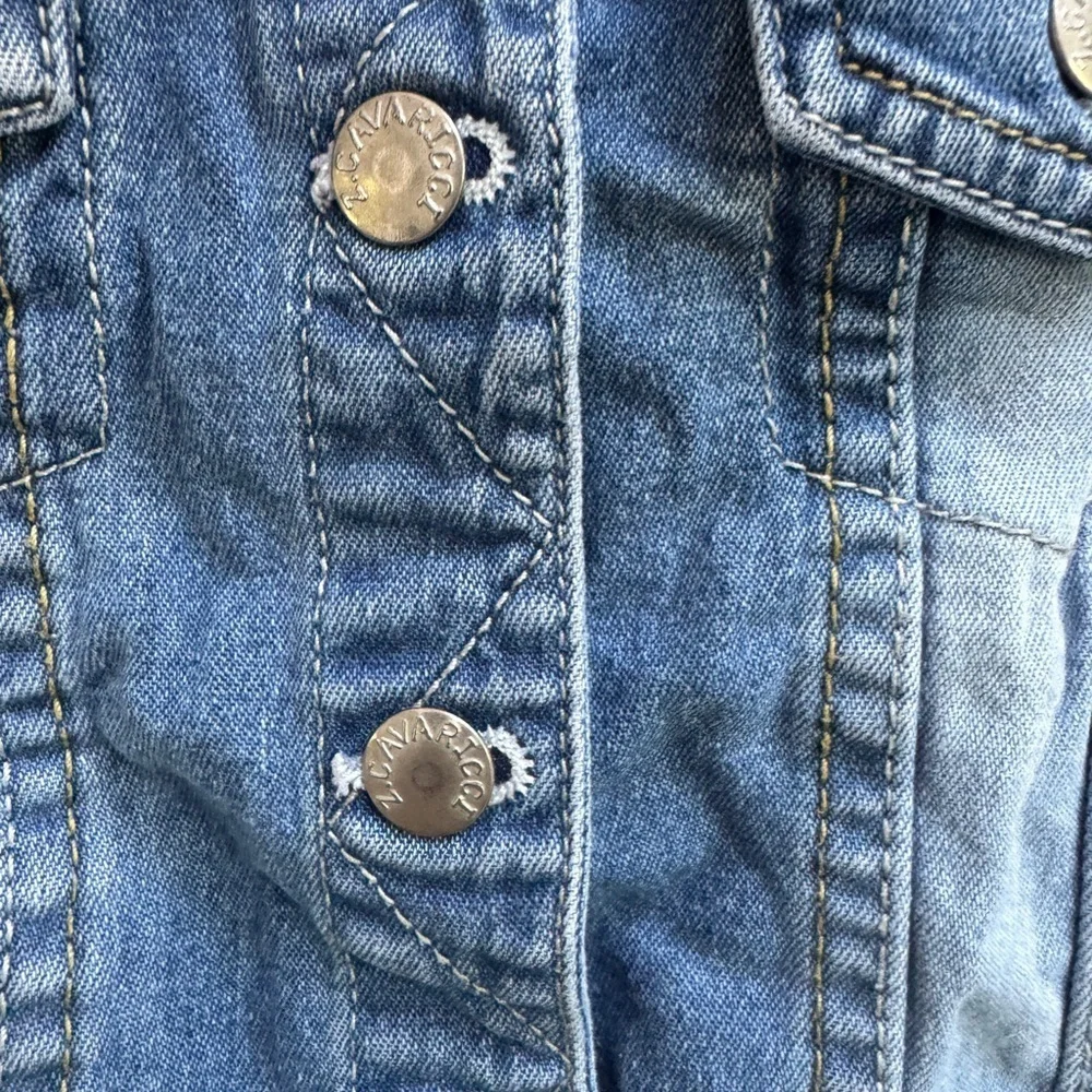 Z. Cavaricci 3T Girls Blue Denim Jean Jacket Classic Denim Style