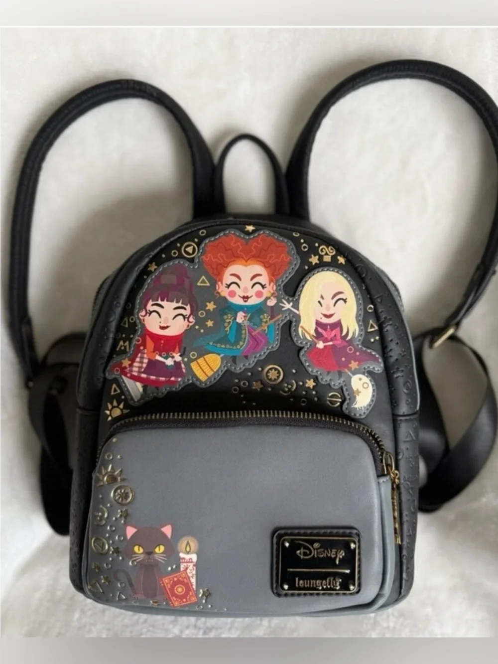 Hocus Pocus Loungefly Disney Sanderson Sisters  Chibi Mini Backpack NWT