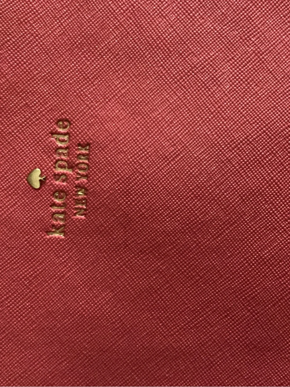 kate spade Coral Pink Wristlet Wallet