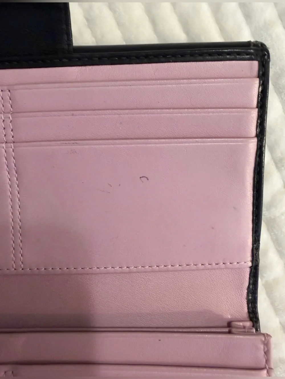 Coach sleek black