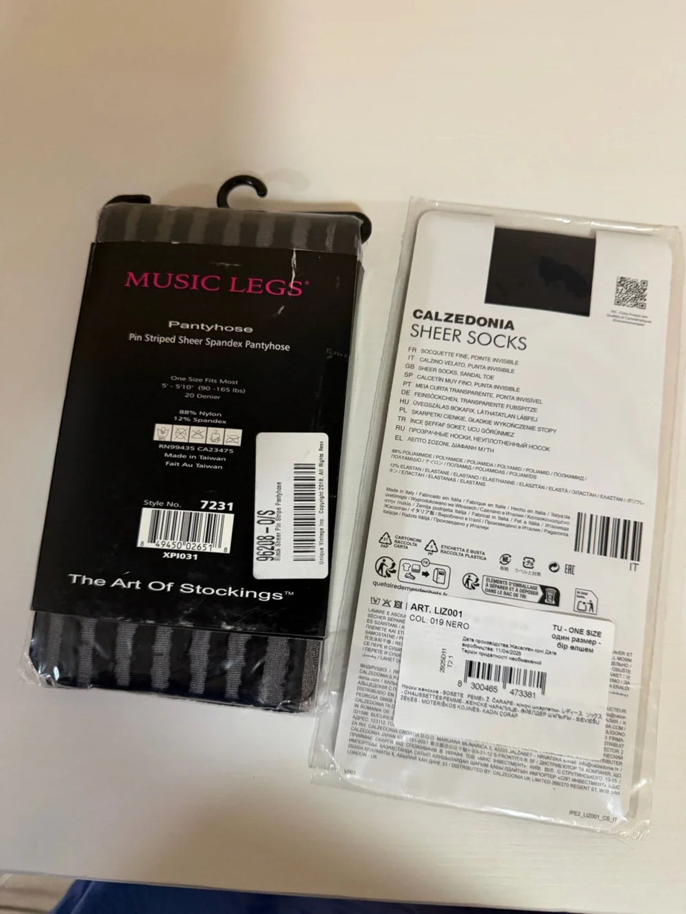 Music Legs both brand