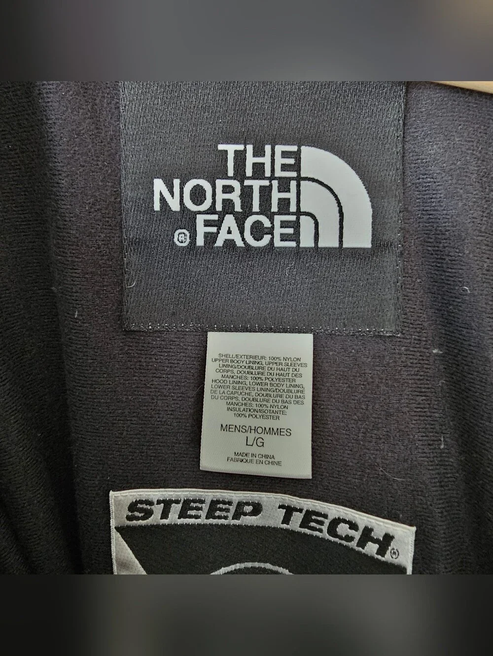 The North Face color stored guaranteed