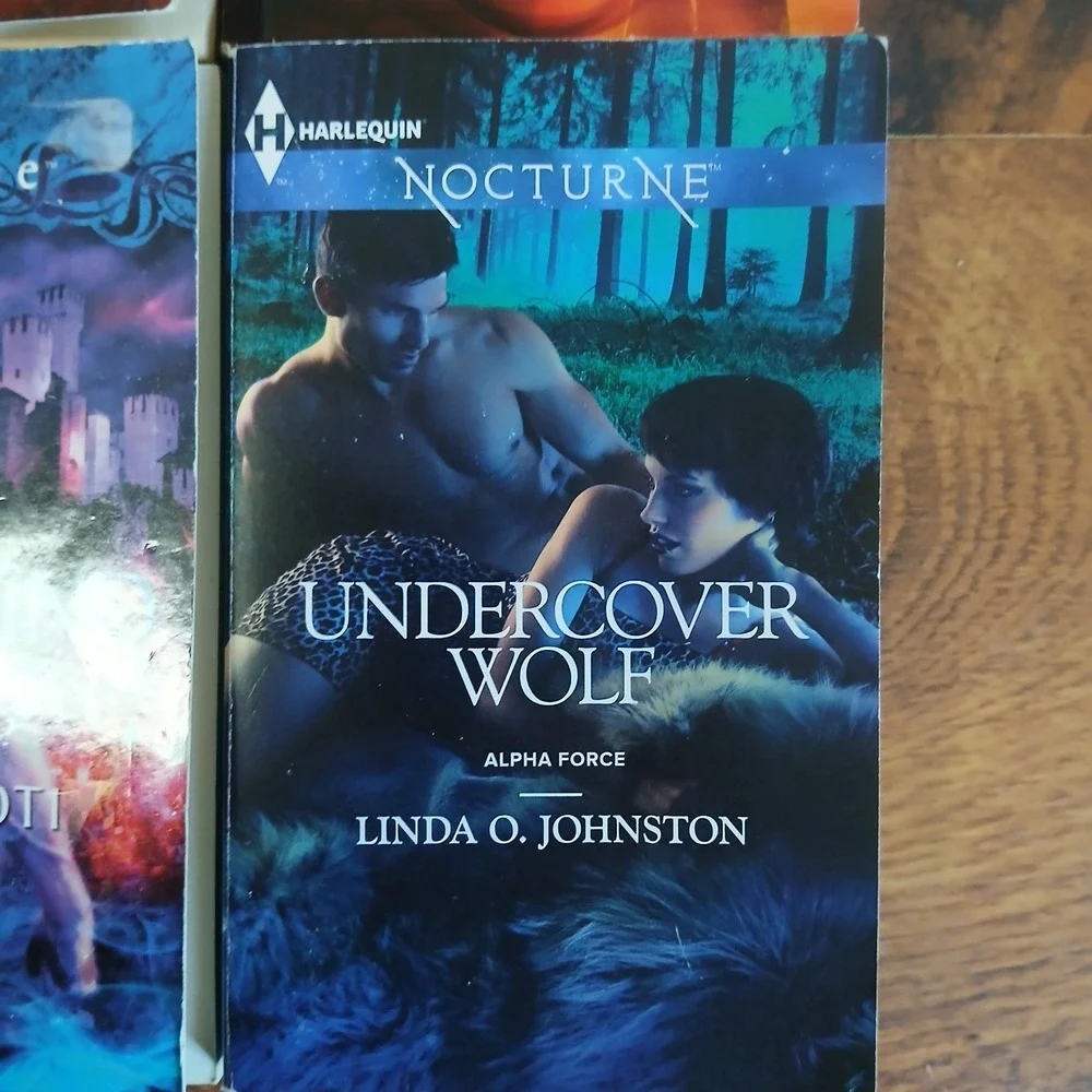 Harlequin Nocturne Lot Of 4 Paranormal Romances By Mixed‎ Authors Paperback