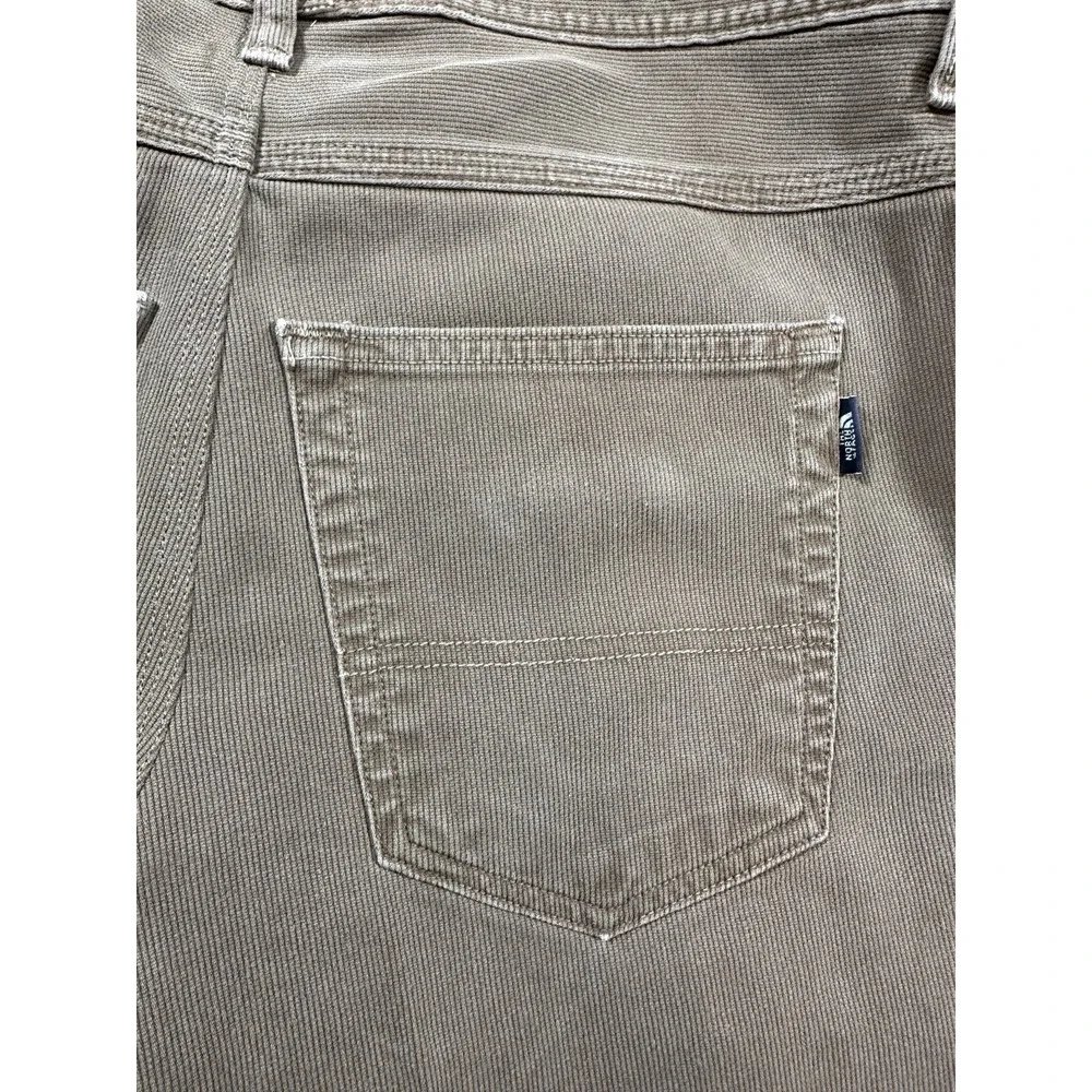 The North Face Mens Brown Corduroy‎ Straight Leg Pants Size 33 X 30 Five Pocket