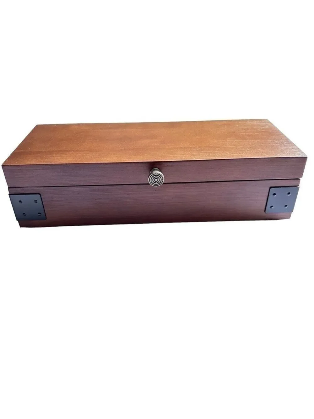 Woodbury 5-Piece Watch Case Solid Pinewood Construction with Antique Finish NIB