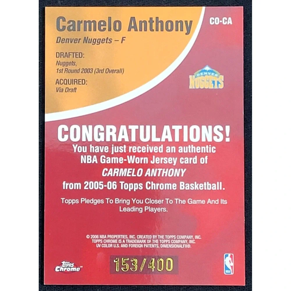 N/A mint card