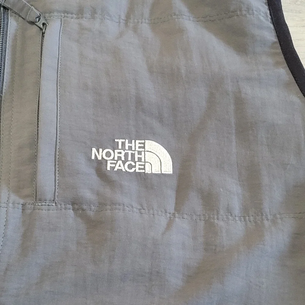 🌲Vintage The North Face Vest Mens L Grey Utility Tech Windbreaker Y2K Gorpcore