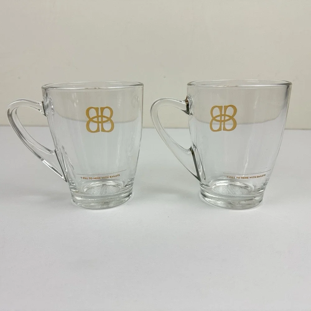 Baileys glass mugs