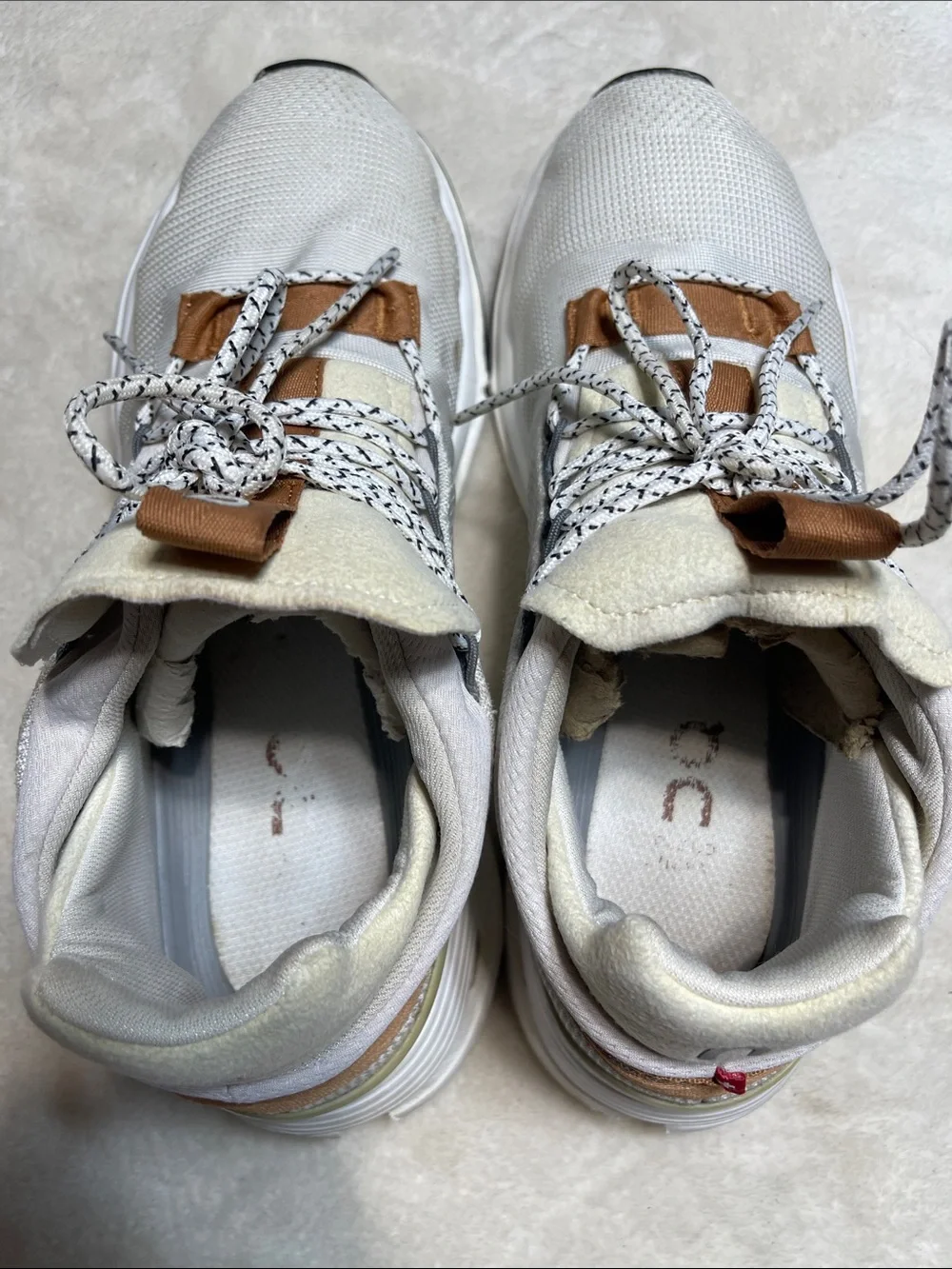 On Running light gray