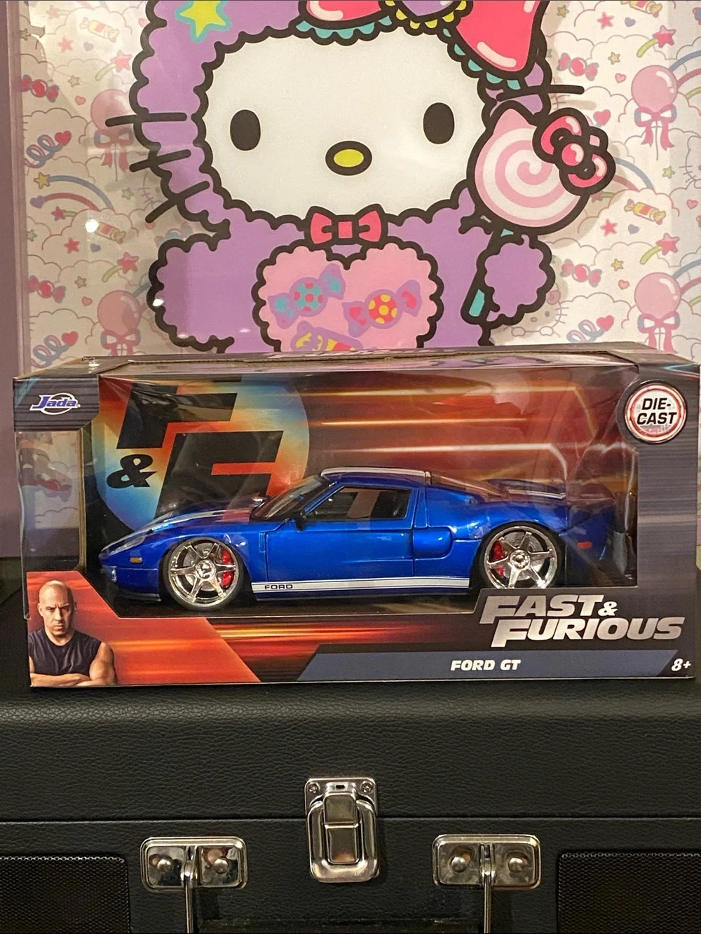 NIB 1:24 Fast & Furious Ford GT Die-Cast Car 💙🖤