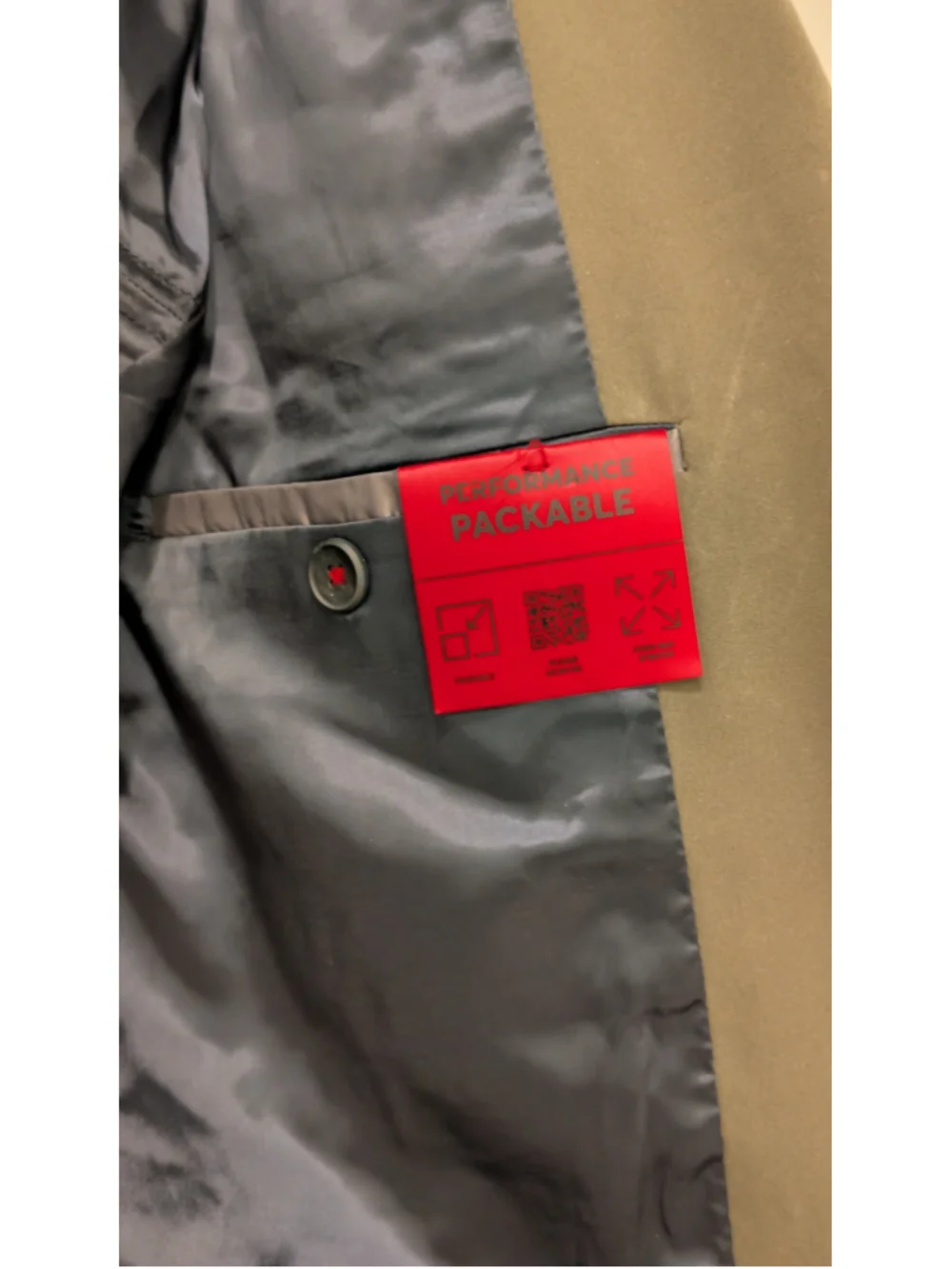 HUGO size indicated