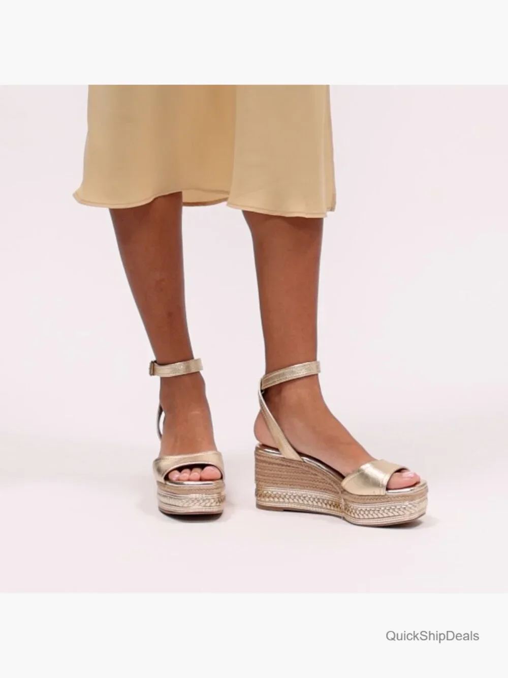 N/A suede espadrille
