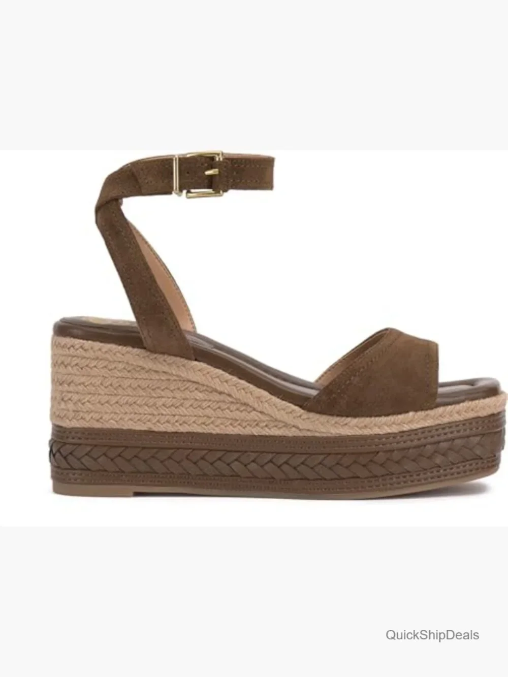 N/A suede espadrille