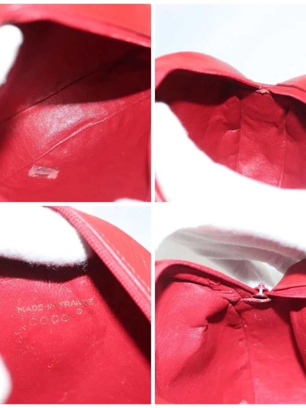 CHANEL brand	chanel color	red