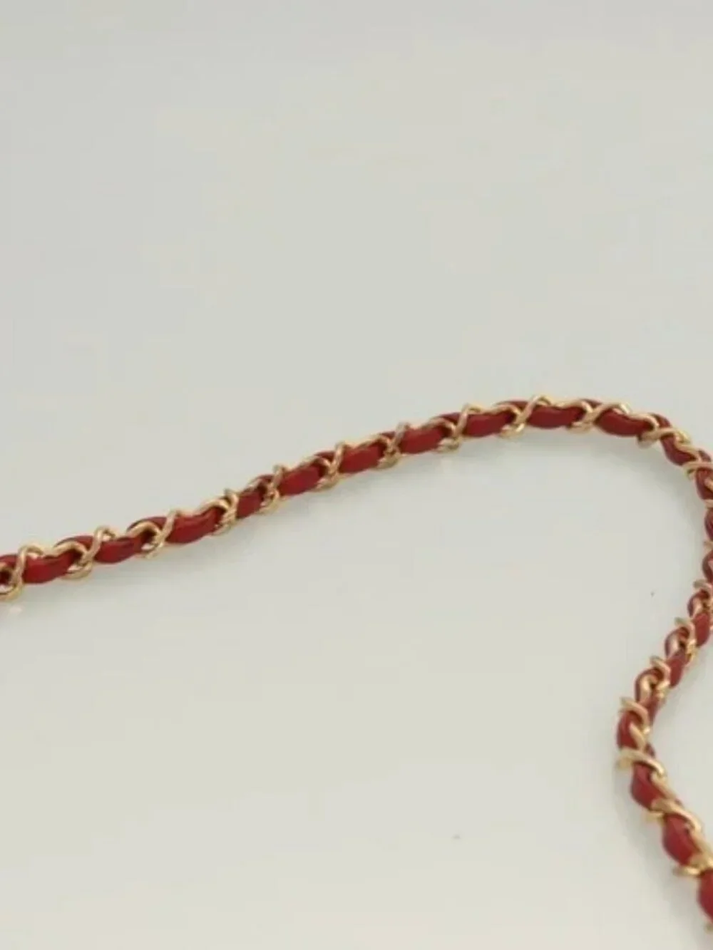 CHANEL brand	chanel color	red