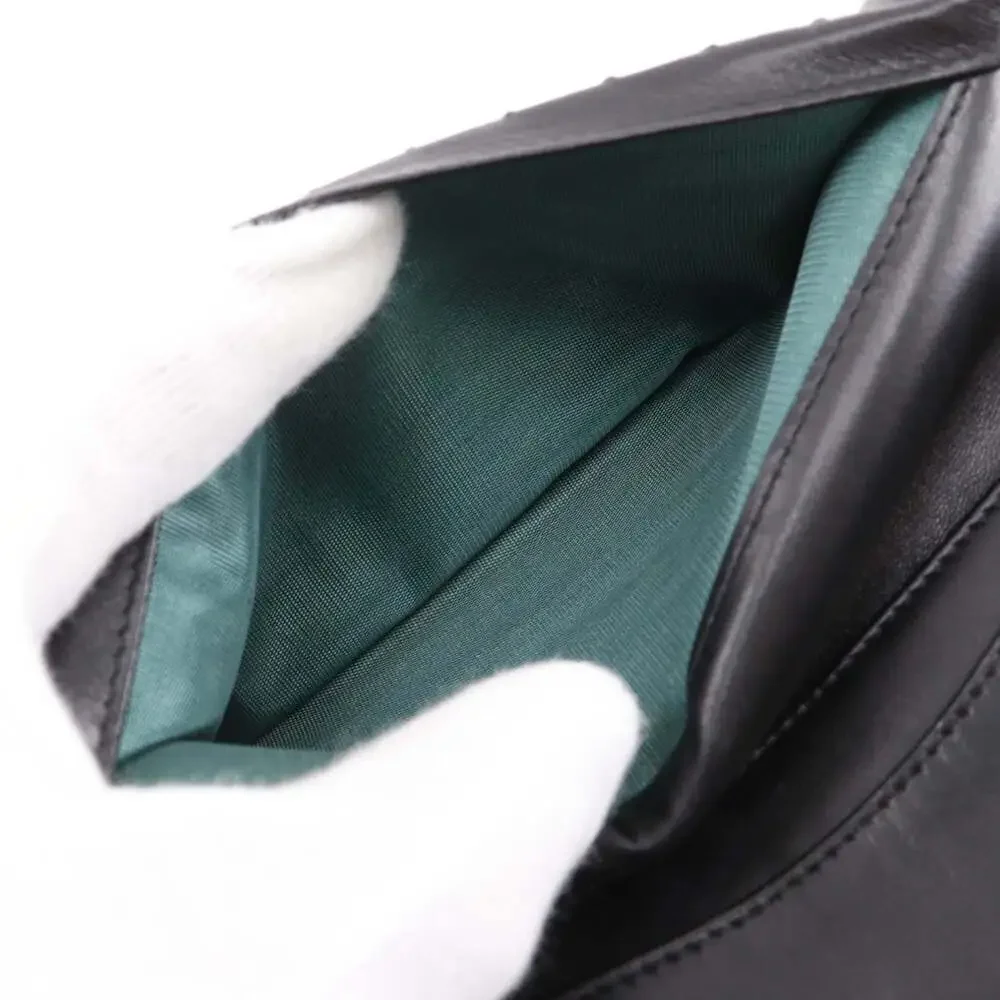 CHANEL black lambskin