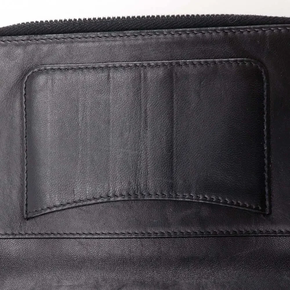 CHANEL black lambskin