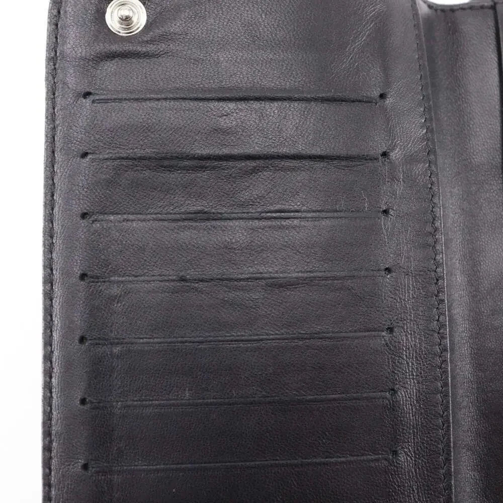 CHANEL black lambskin