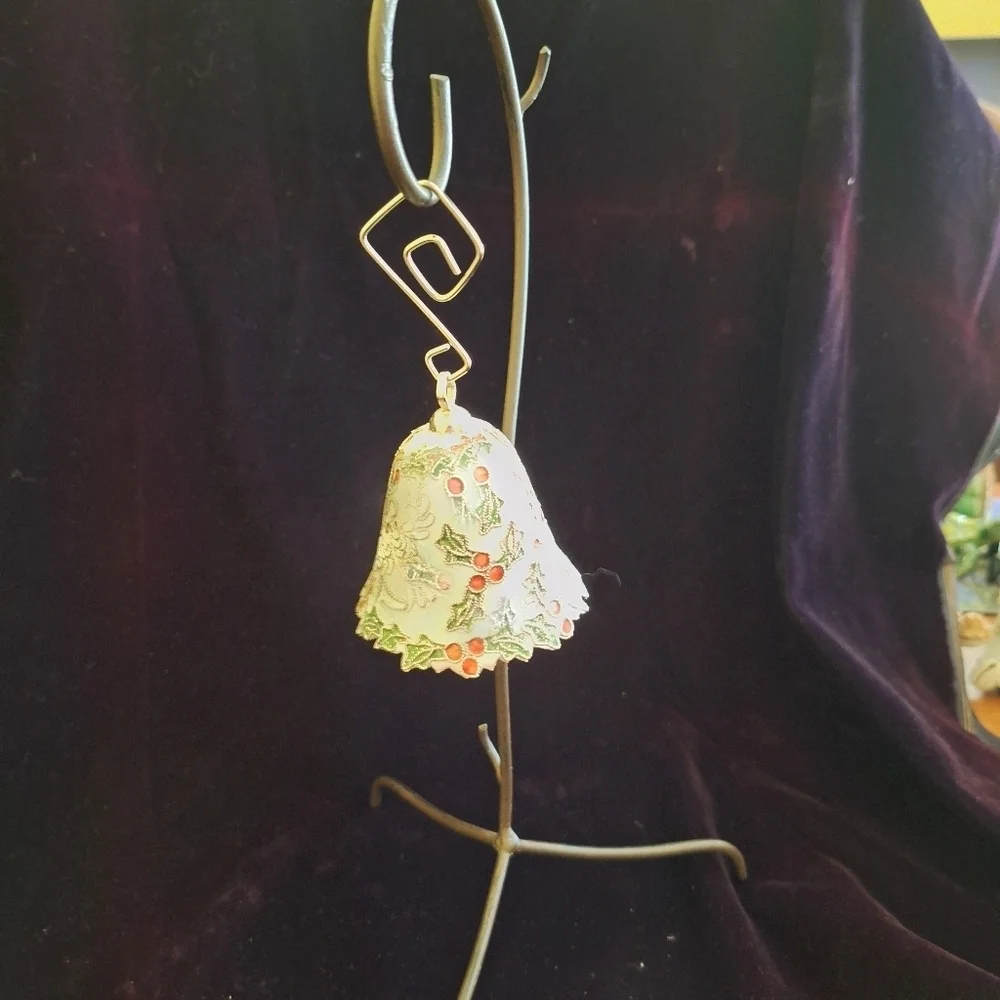 Cloisonni Christmas bell