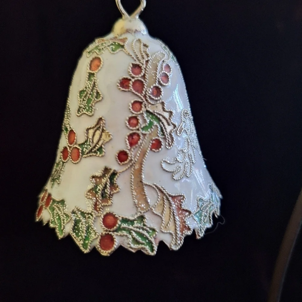Cloisonni Christmas bell