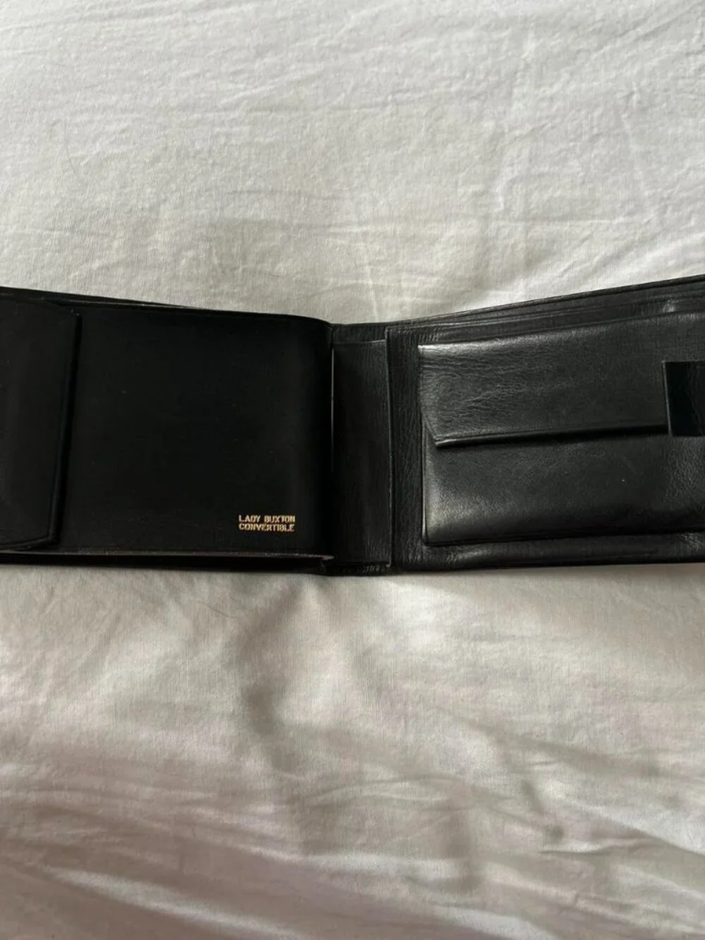 Buxton vintage black