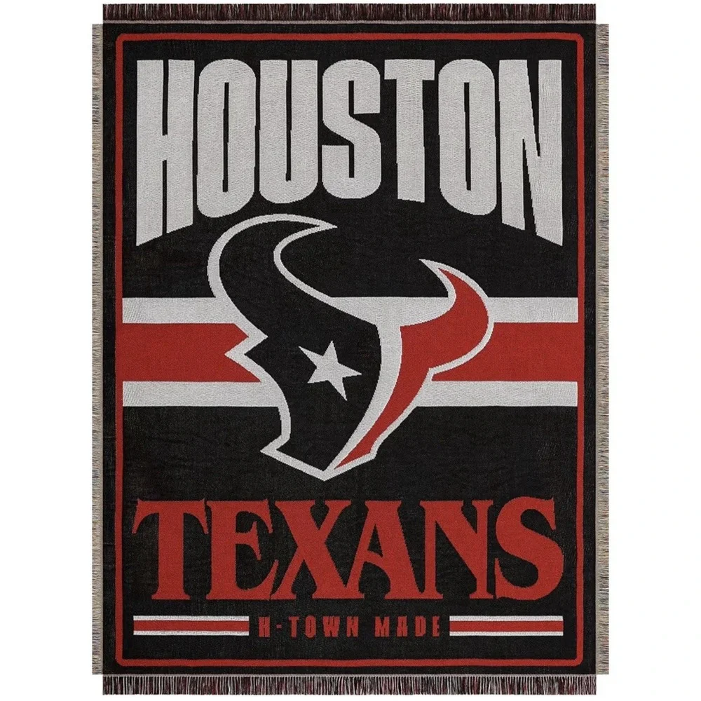 FOCO Houston Texans NFL Team Logo Woven Tapestry - 46