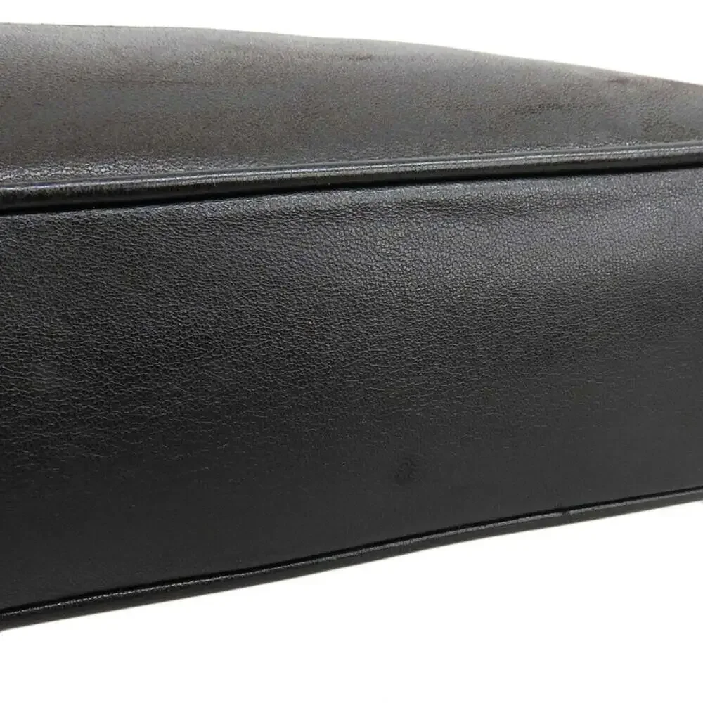 CHANEL black lambskin