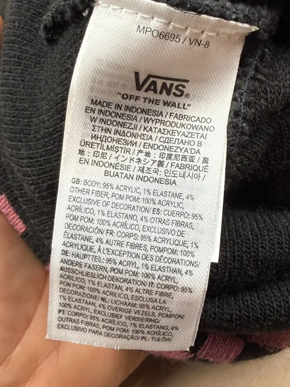 N/A vans pom