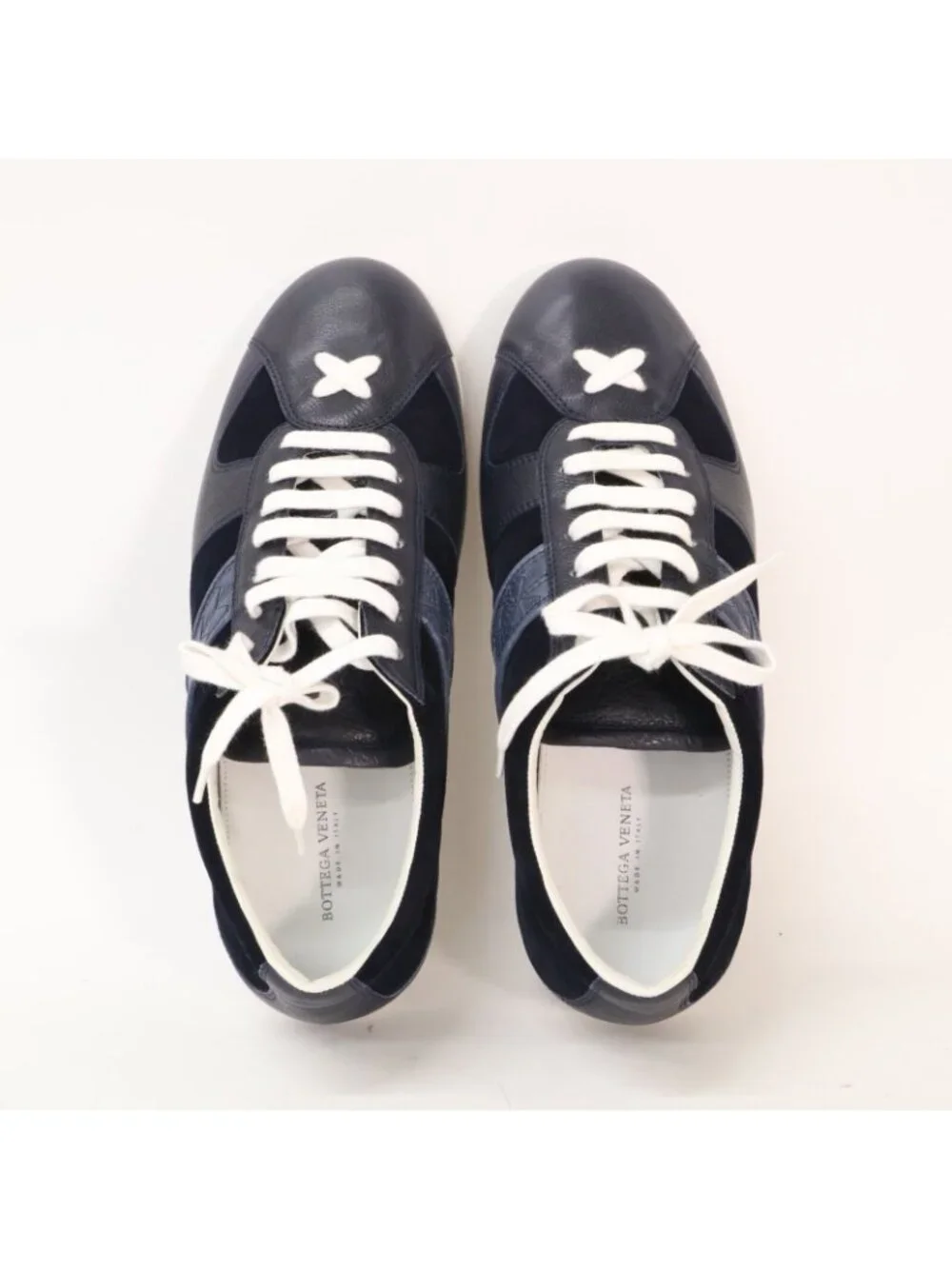 Bottega Veneta Suede Leather Low Cut Sneakers