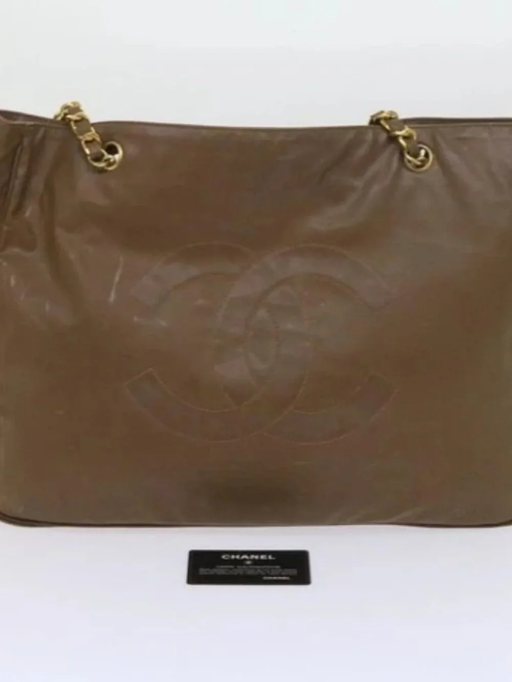 CHANEL brand	chanel color	brown