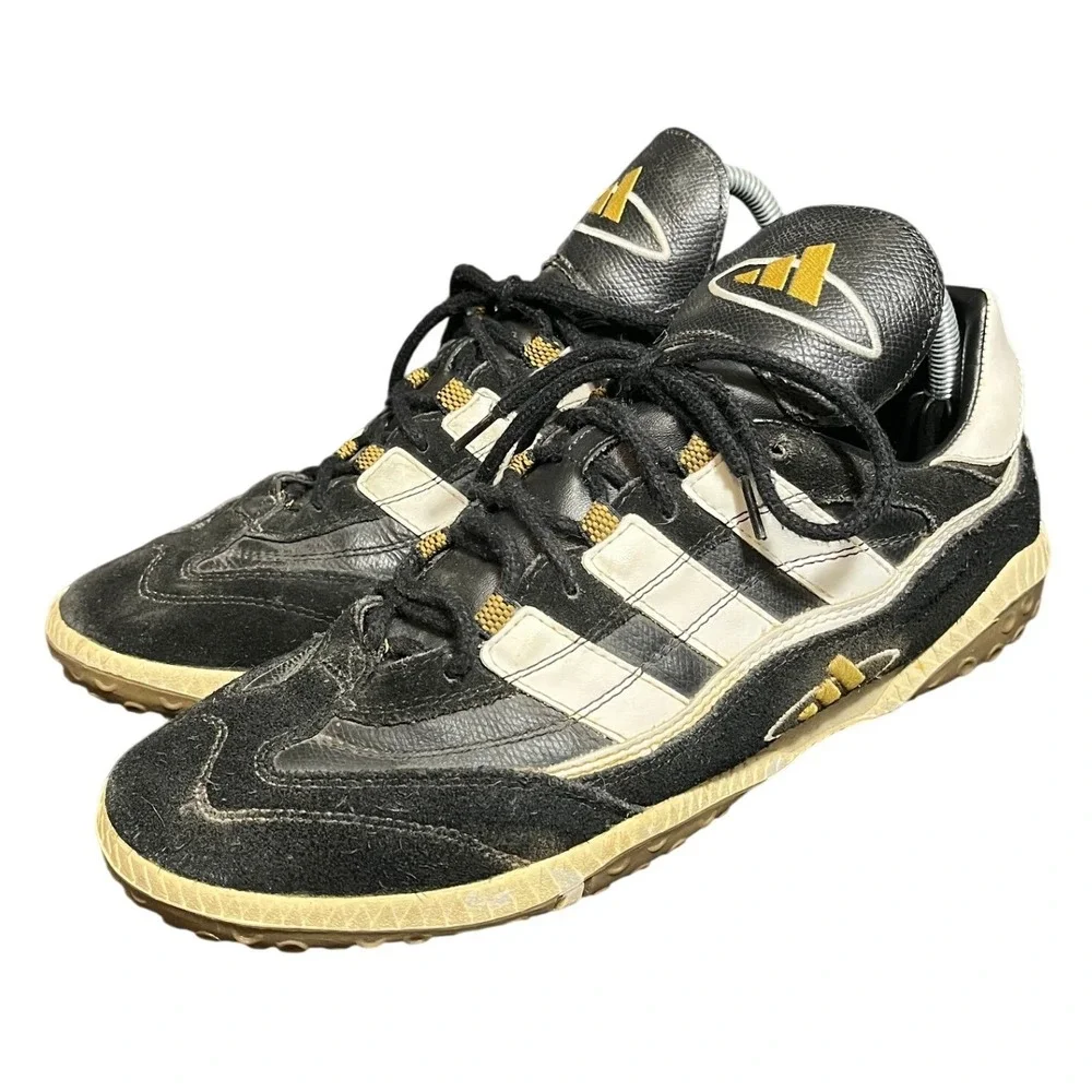 Vintage 1990s Adidas Supernova Indoor Soccer‎ Football Shoes Size 9.5