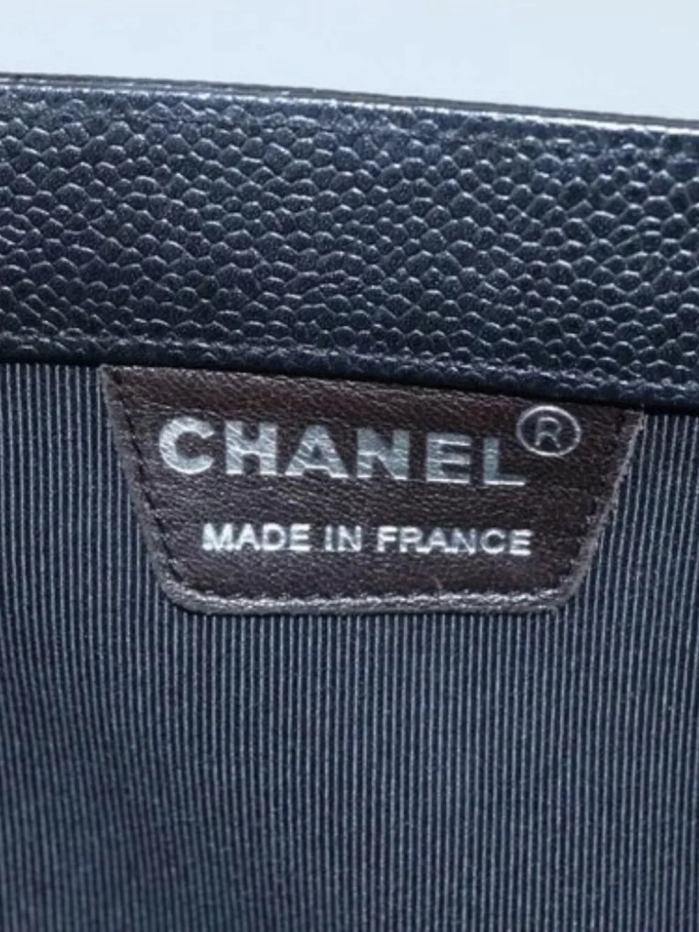 CHANEL brand	chanel color	black