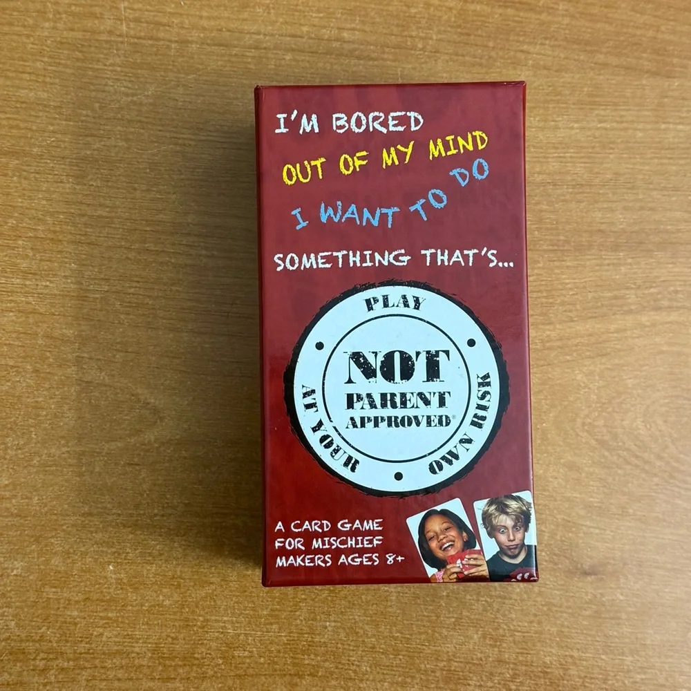 Not Parent Approved‎ Card Game