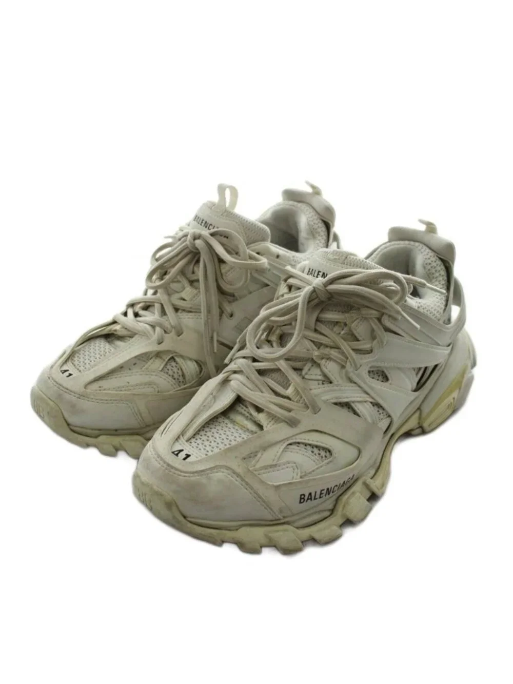 Balenciaga Track Sneakers Logo White