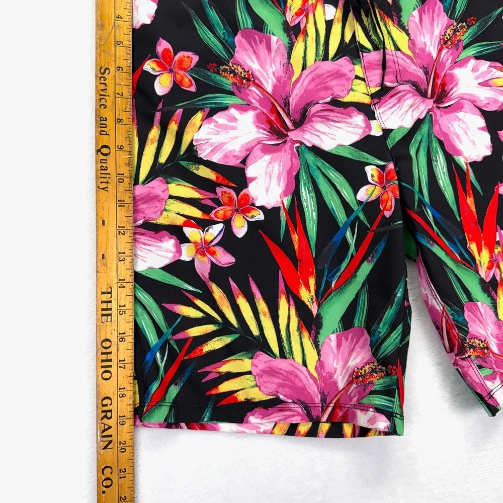 Hurley print stretch
