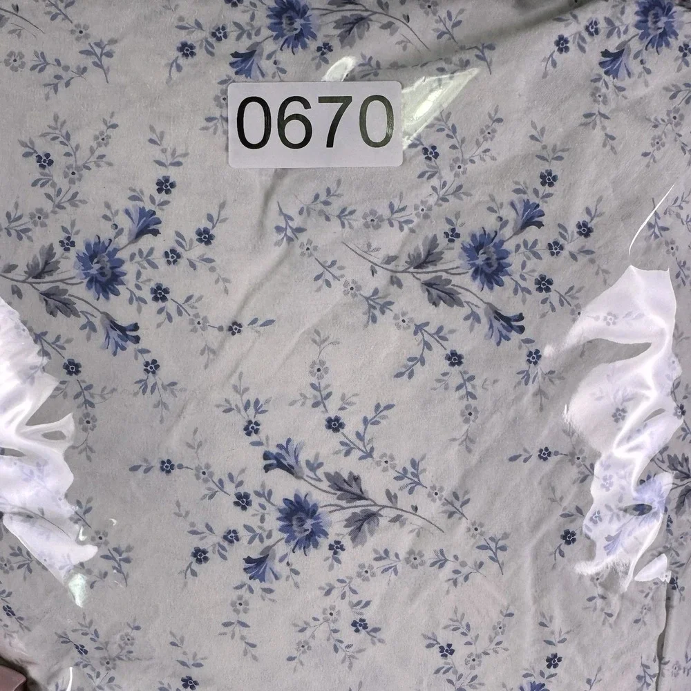 Ralph Lauren Daisy Cottage Chic Blue Floral Twin Fitted & Flat‎ Sheets