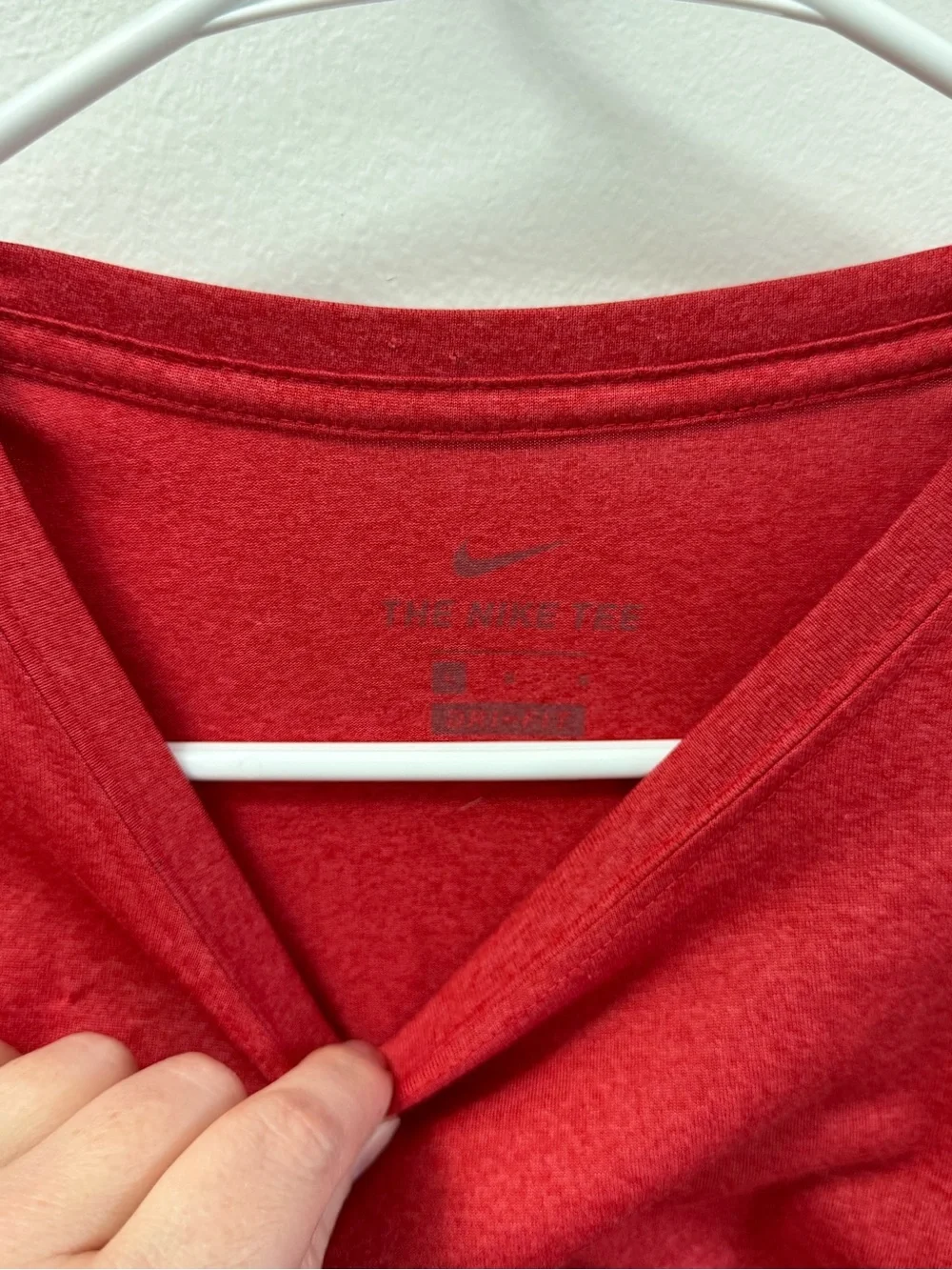 Nike red short