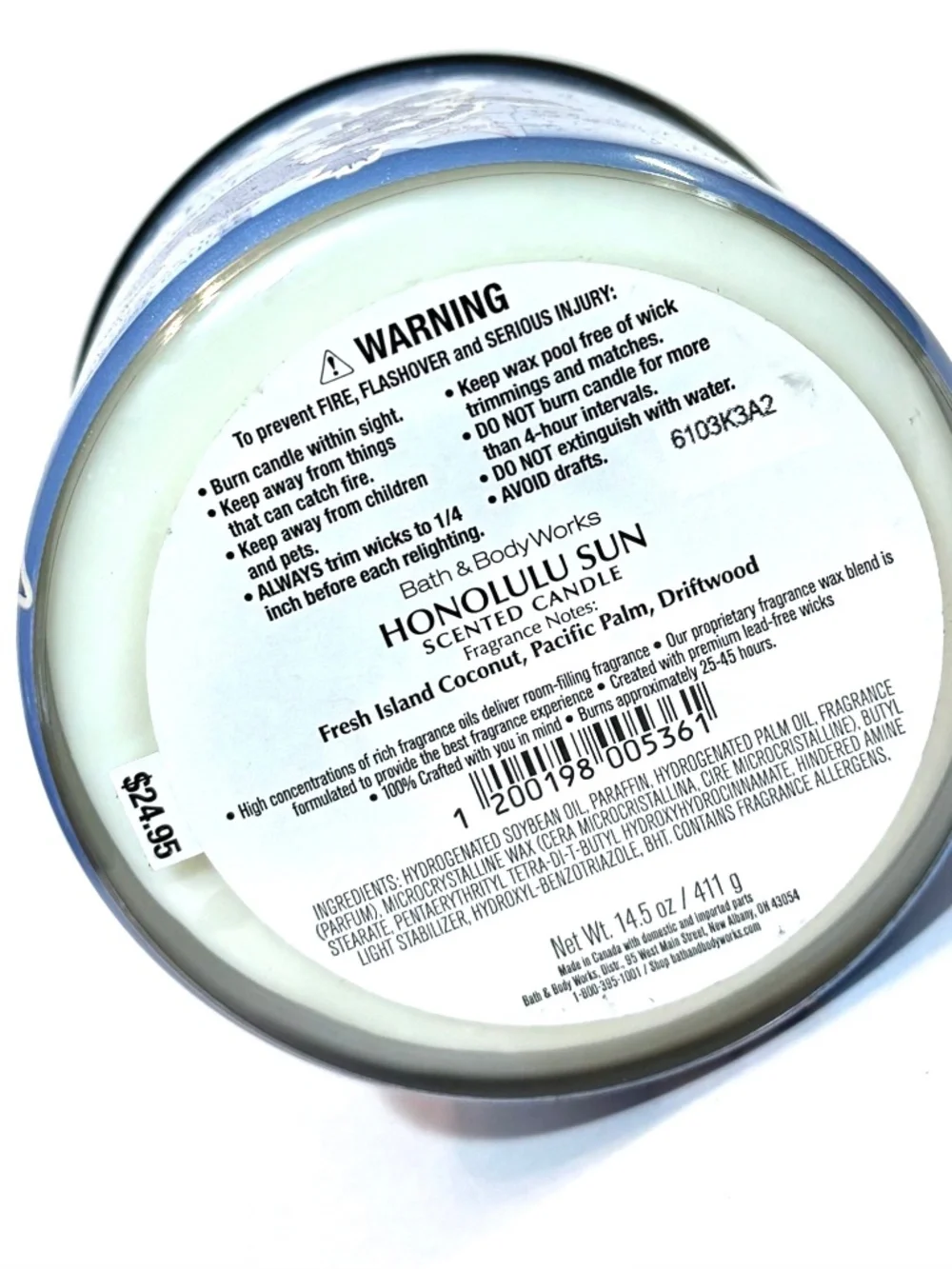 Bath & Body Works honolulu sun