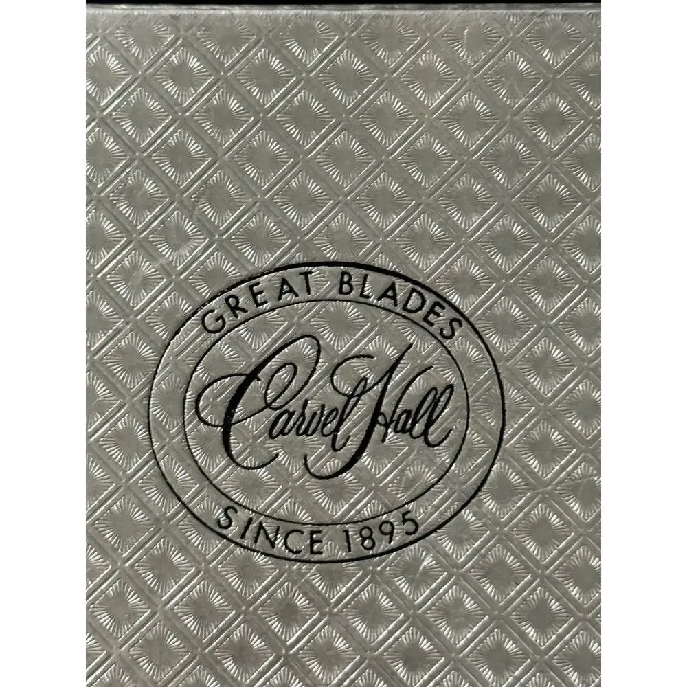 Vintage Carvel Hall USA Stainless Steel Steak Knives Set of 5 w/ Original Box