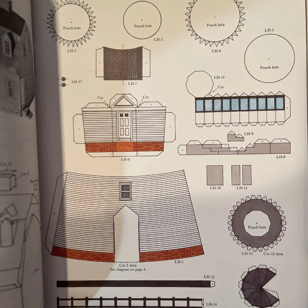 Dover Publications cut assemble