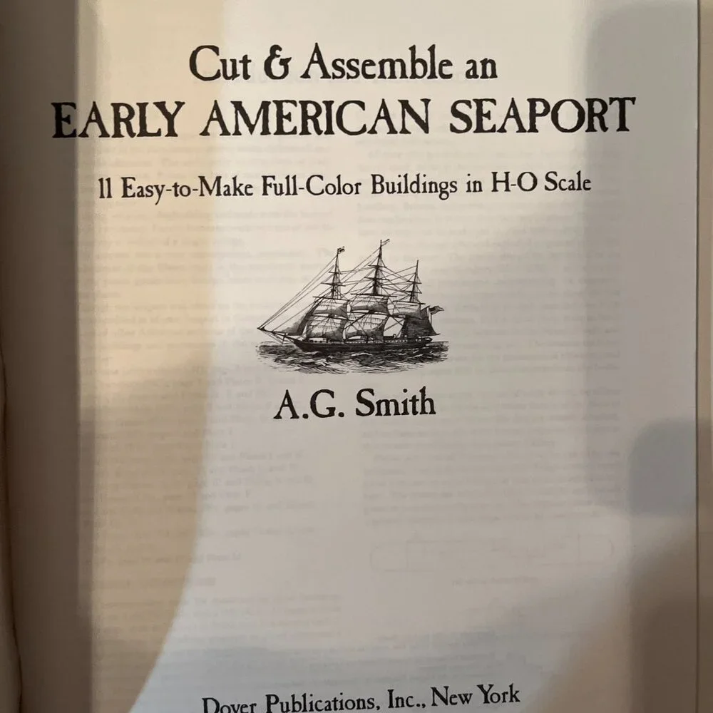 Dover Publications cut assemble