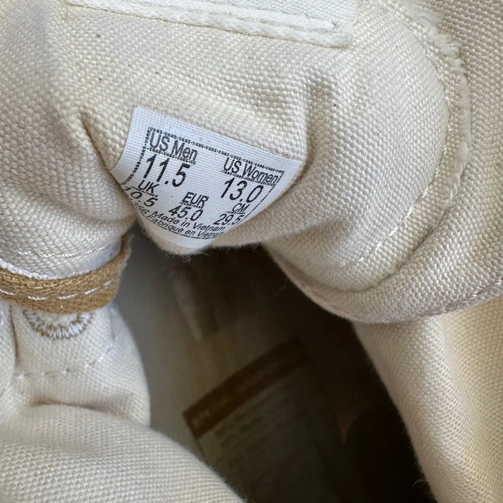 Vans unique tan