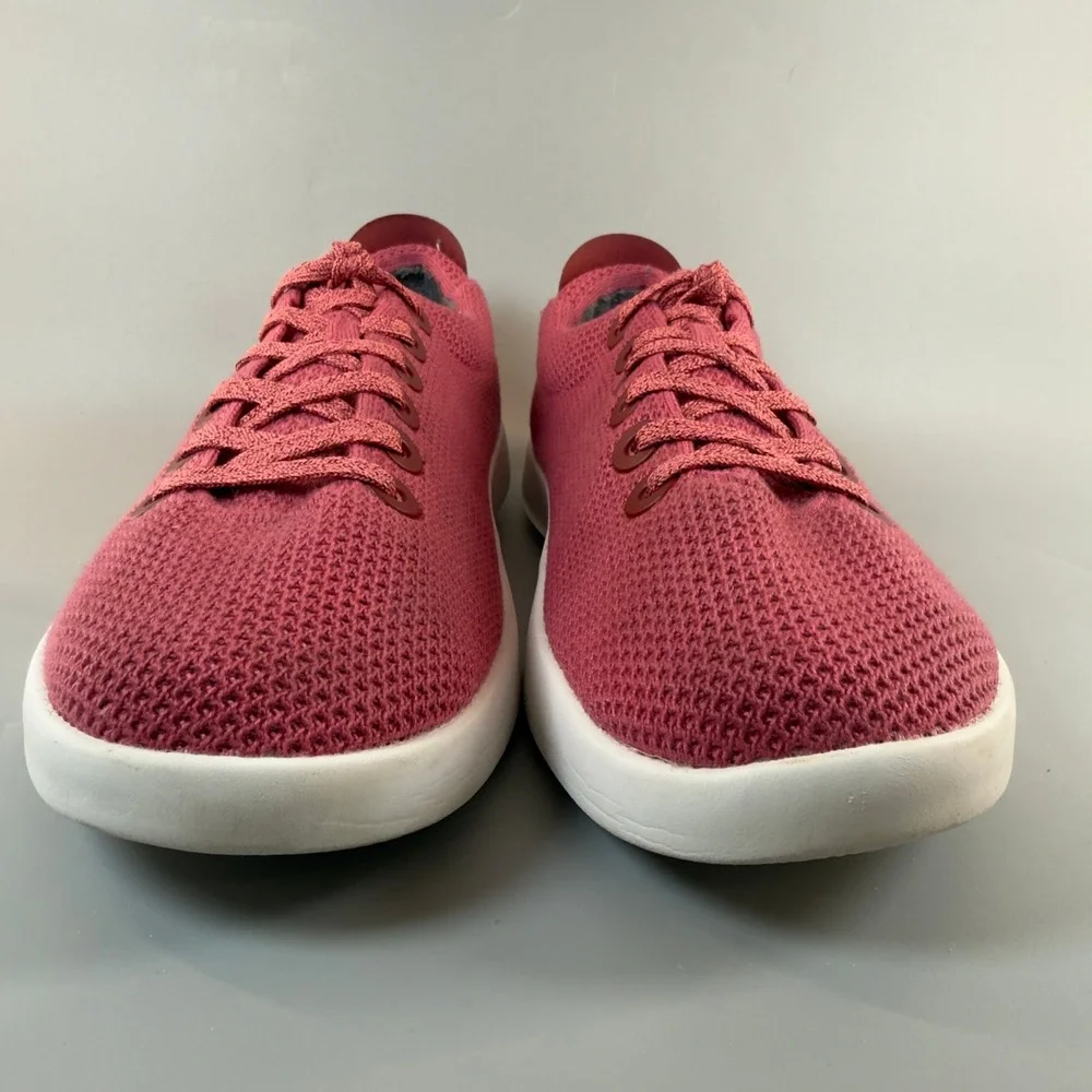 Allbirds Tree Piper Mens 13 Lux Pink White Running Shoes‎ Lace Low Train Sneaker