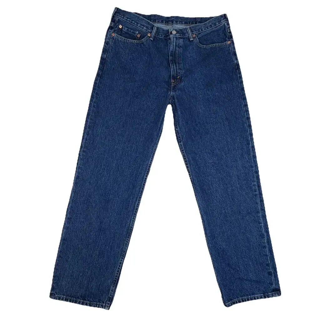 Levi's 550‎ Men's Relaxed Fit Tapered Leg Jeans 38x32  Med Wash Denim Y2K