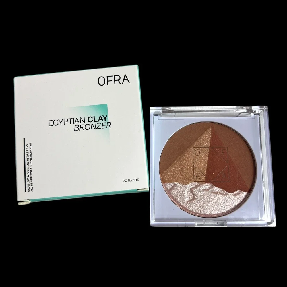 OFRA Egyptian Clay Bronzer 3D Pyramid Shimmer Sunkissed‎ Finish Pressed Powder